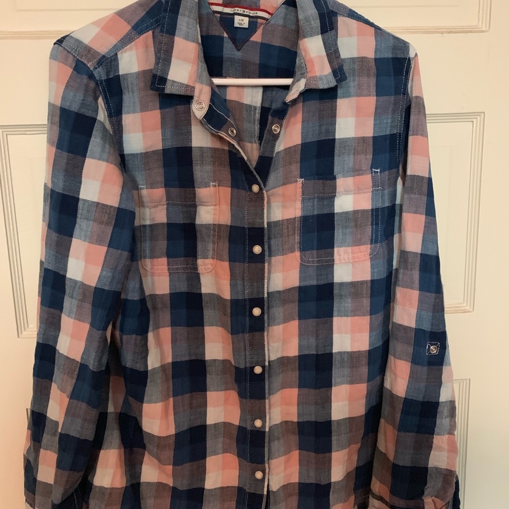 Tommy Hilfiger plaid shirt